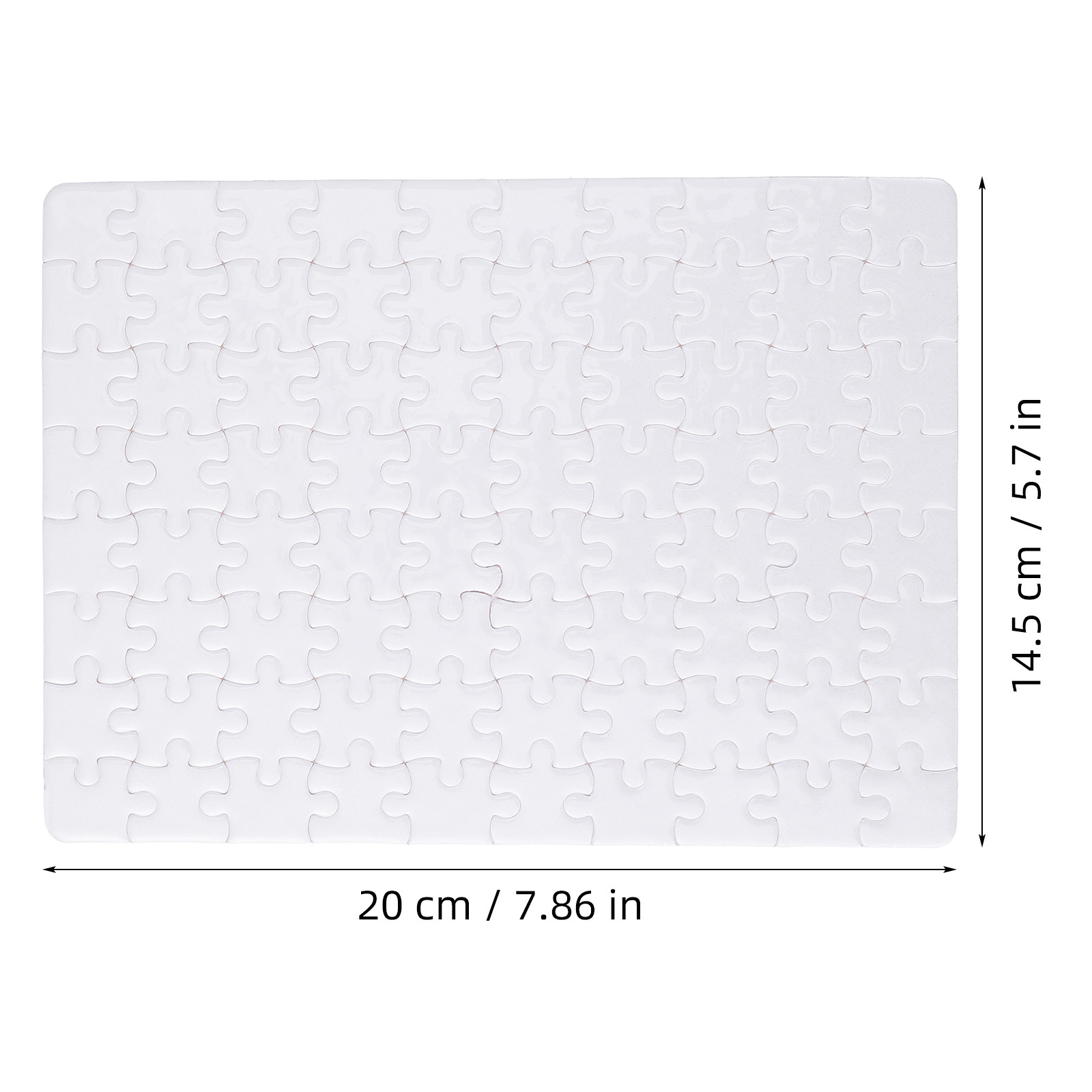 4Sheets White Puzzle Board Bla - Puzzle Blank White review and price