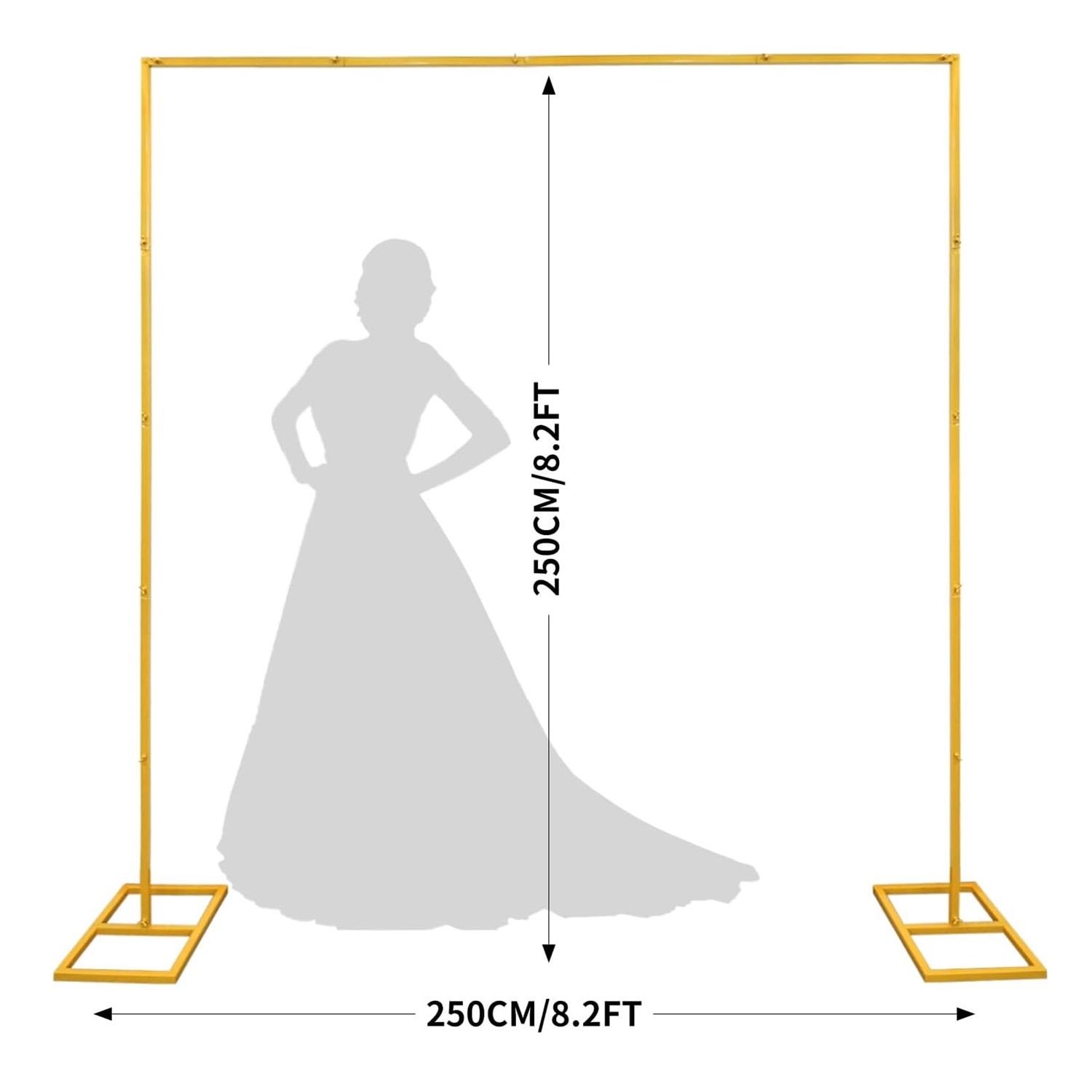 Gold Metal Square Backdrop Sta - Metal Photo Panel review and price