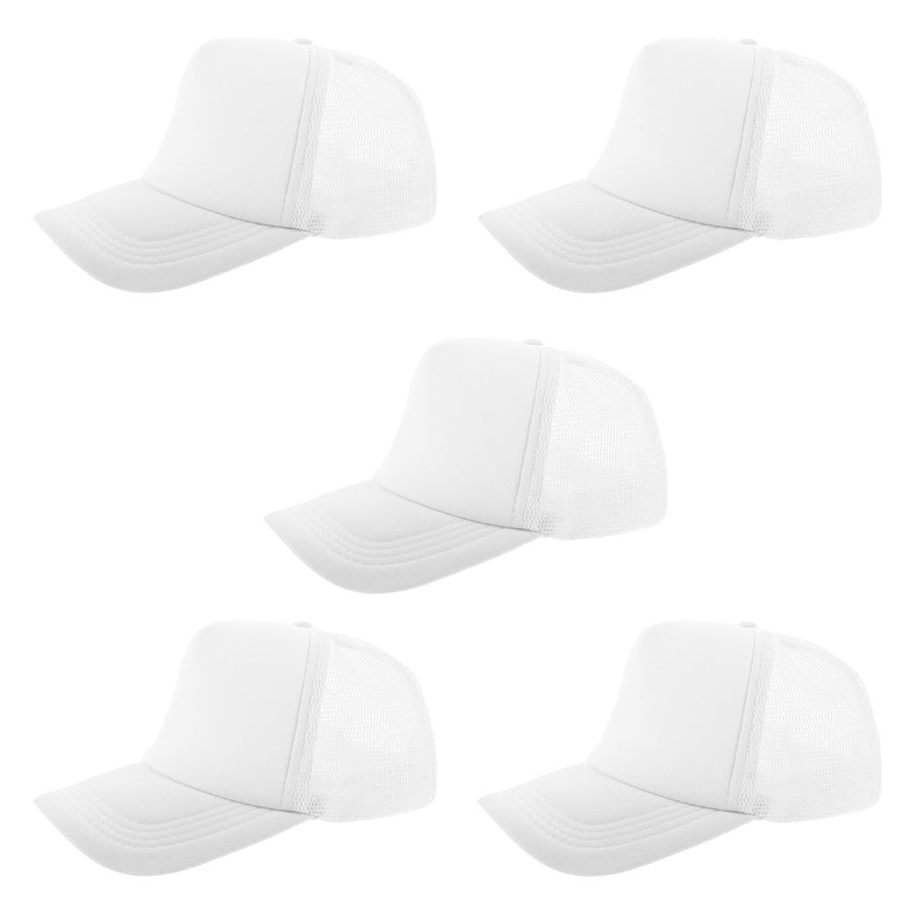 5Pcs Blank Baseball Cap Mesh B - Hat Sublimation Blank review and price